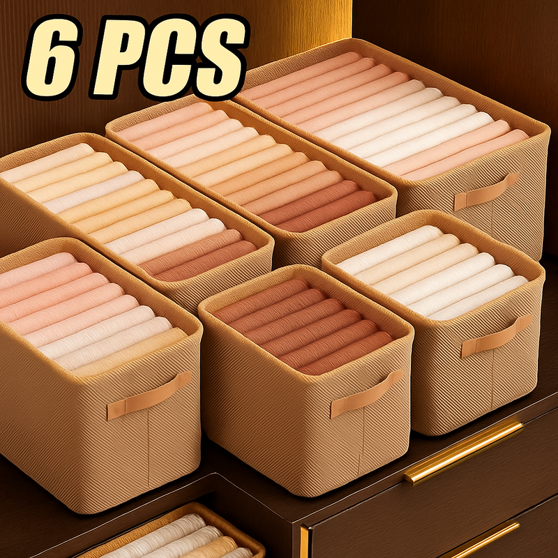 KIT de Peças Organizador de Roupas Dobrável