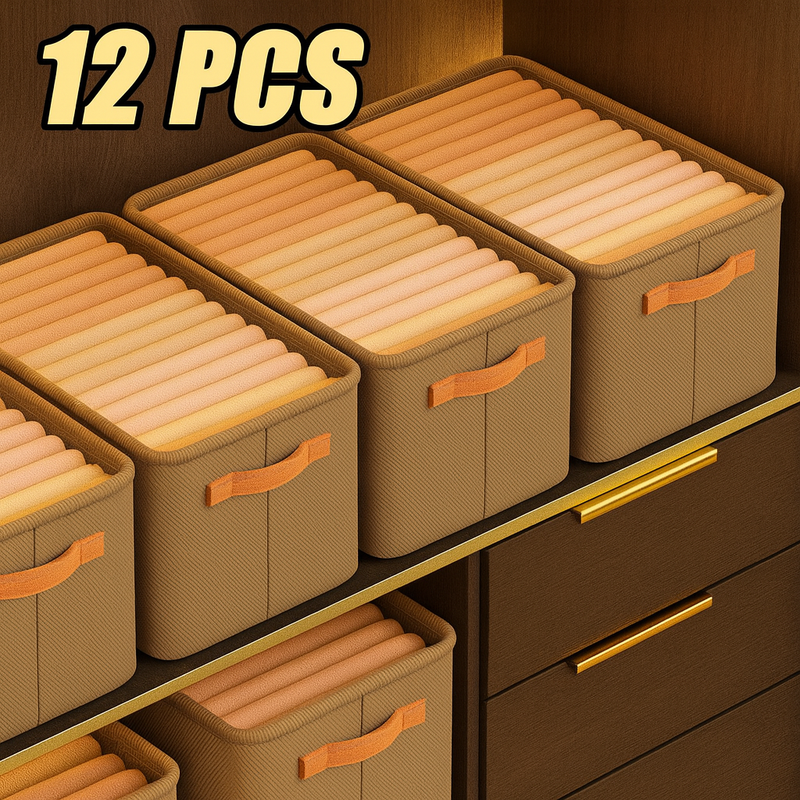 KIT de Peças Organizador de Roupas Dobrável