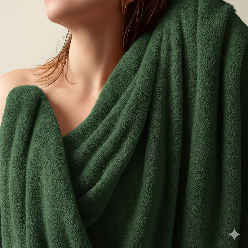 Toalhas de Banho Gigantes Fio Penteado Luminar KIT