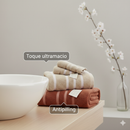 Toalhas de Banho Gigantes Fio Penteado Luminar KIT