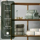 Peças Toalha Banho Gigante Fio Penteado Lumina KIT